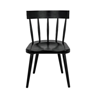 Esme Chair, Hand Rubbed Black