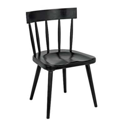 Esme Chair, Hand Rubbed Black