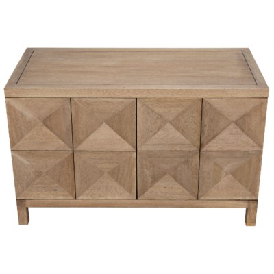 QS Quadrant 2 Door Sideboard, Washed Walnut
