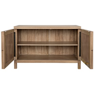 QS Quadrant 2 Door Sideboard, Washed Walnut