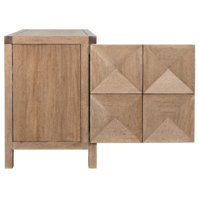 QS Quadrant 2 Door Sideboard, Washed Walnut