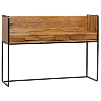 Privato Desk, Walnut and Metal