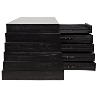 Faust Desk, Hand Rubbed Black