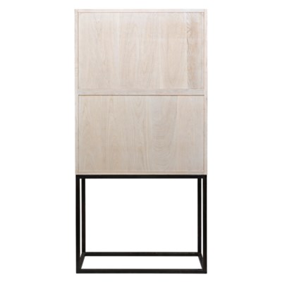 Mephisto Cabinet, Walnut and Metal