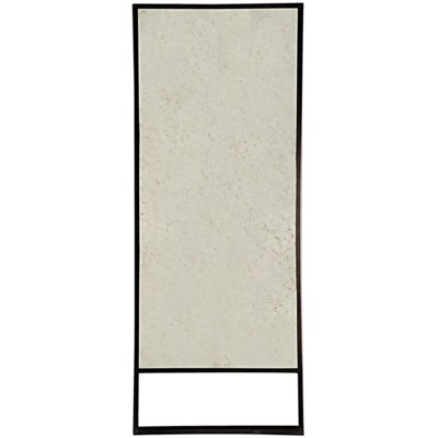 Manhattan Mirror, Metal and Antiqued Mirror