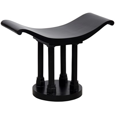 Kahl Stool, Hand Rubbed Black
