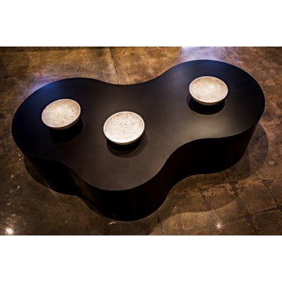 Island Coffee Table, Metal