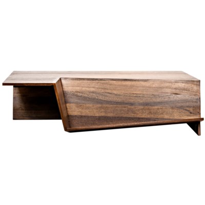 Prisma Coffee Table, Dark Walnut
