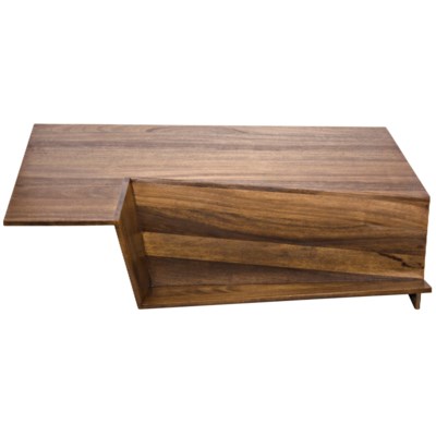 Prisma Coffee Table, Dark Walnut