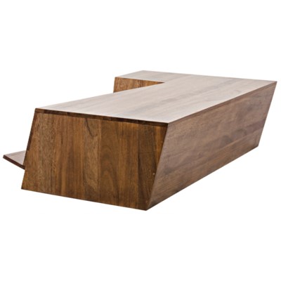 Prisma Coffee Table, Dark Walnut
