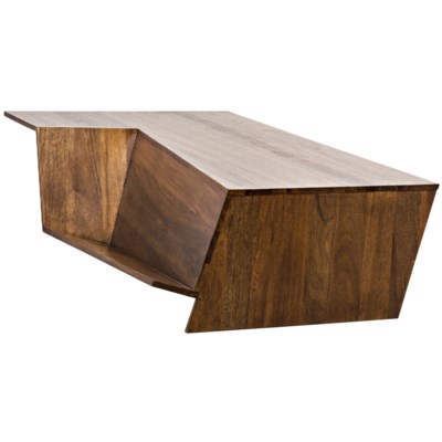 Prisma Coffee Table Dark Walnut Tail Tables Noir Prisma Coffee Table Dark Walnut