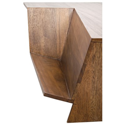 Prisma Coffee Table, Dark Walnut