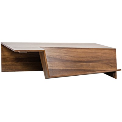 Prisma Coffee Table, Dark Walnut