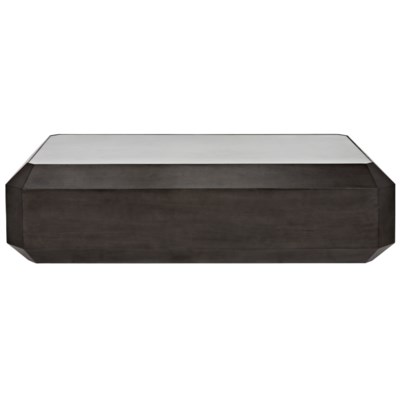 Emerald Cut Coffee Table, Pale