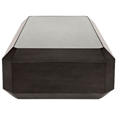 Emerald Cut Coffee Table, Pale