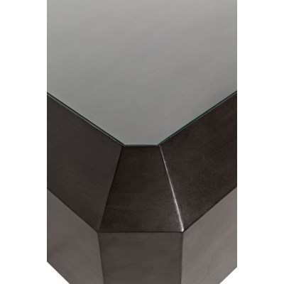 Emerald Cut Coffee Table, Pale