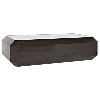 Emerald Cut Coffee Table, Pale