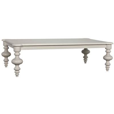 Graff Coffee Table, Solid White