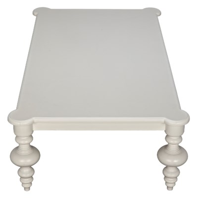 Graff Coffee Table, Solid White
