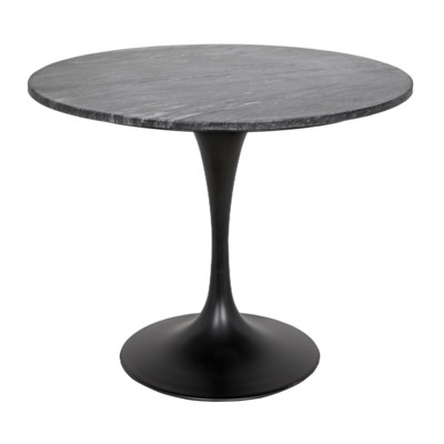 Laredo 36" Bistro Table, Metal and Stone