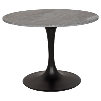 Laredo 40" Bistro Table, Metal and Stone