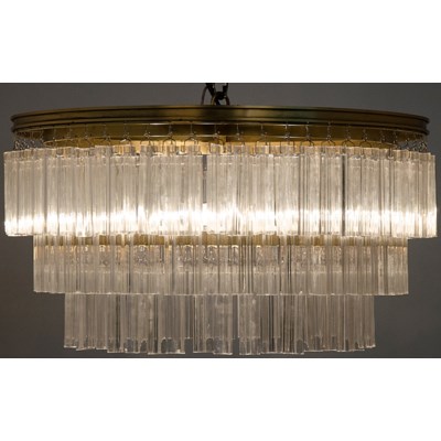 Round Deco Chandelier
