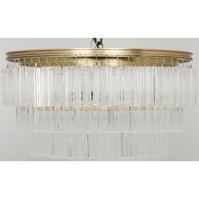 Round Deco Chandelier