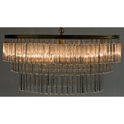 Oval Deco Chandelier