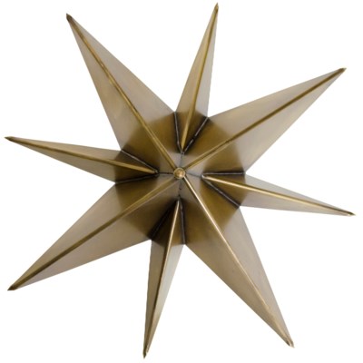 Star Sconce, Metal