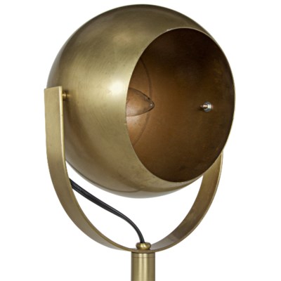 Bullet Floor Lamp, Antique Brass