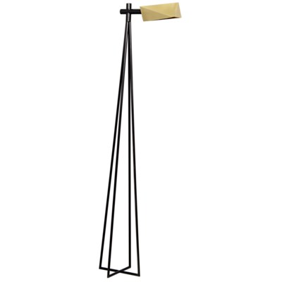 Parma Floor Lamp, Antique Brass