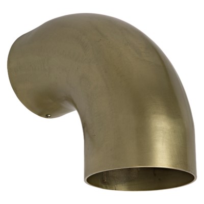 Elbow Sconce, Antique Brass