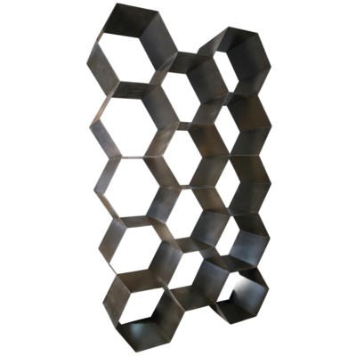 Bee Hive Bookcase, Metal