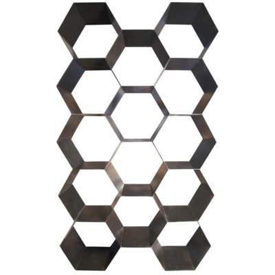 Bee Hive Bookcase, Metal