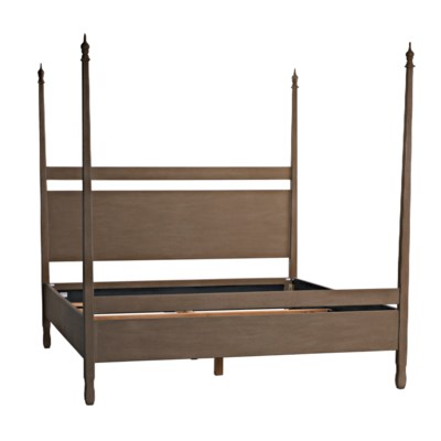 QS Venice Bed, Eastern King, Weathered