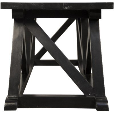 Sutton Bench, Hand Rubbed Black