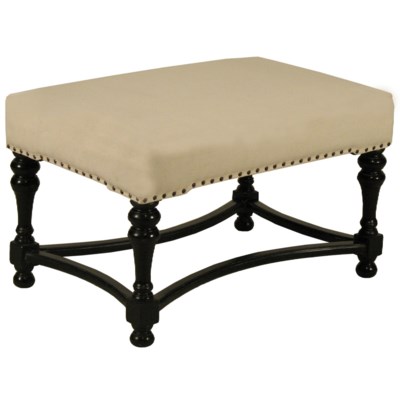 Bourbon Stool, Hand Rubbed Black