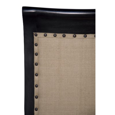 Henry Side Chair, Hand Rubbed Black
