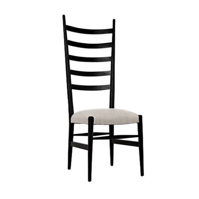 Ladder Chair, Hand Rubbed Black