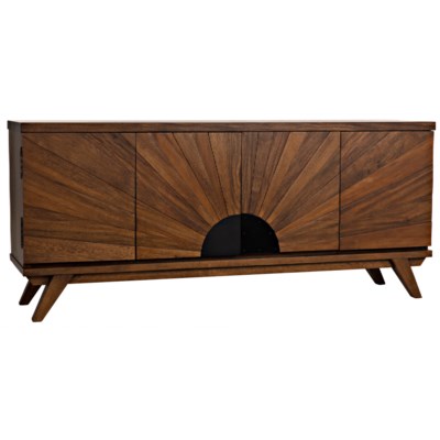 Sunset Console, Dark Walnut