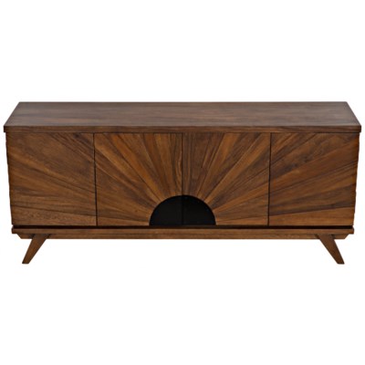 Sunset Console, Dark Walnut