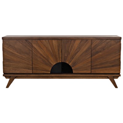 Sunset Console, Dark Walnut