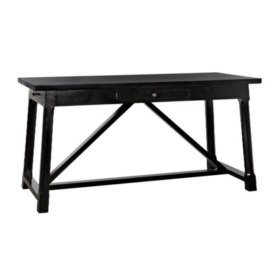 Sutton Desk, Distressed Black