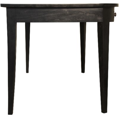 Linus Desk, Hand Rubbed Black