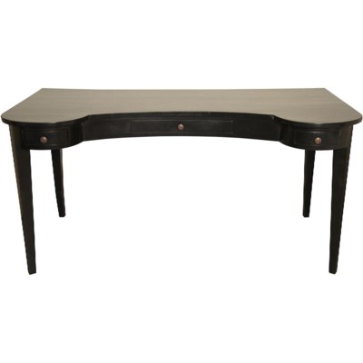 Linus Desk, Hand Rubbed Black