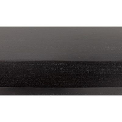 QS X Dining Table, Hand Rubbed Black