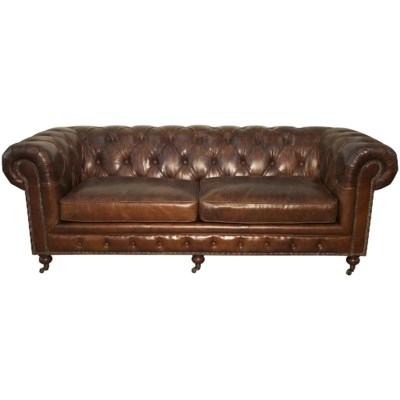 3-Seater Tufted Sofa