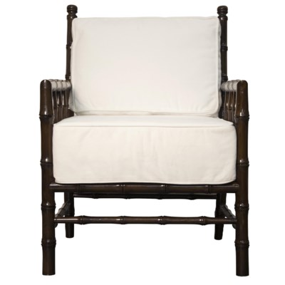 Bamboo Relax Chair, Distressed Brown