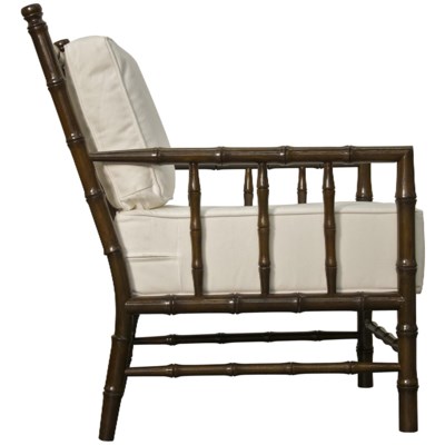 Bamboo Relax Chair, Distressed Brown
