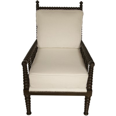 QS Abacus Relax Chair, Distressed Brown